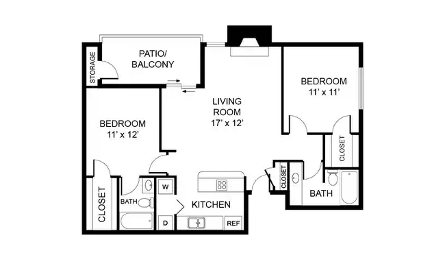 The Plaza 0211 floor plan